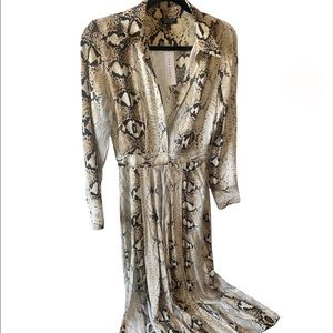 Long dress, snake print from Top Shop. Brand new with tag.